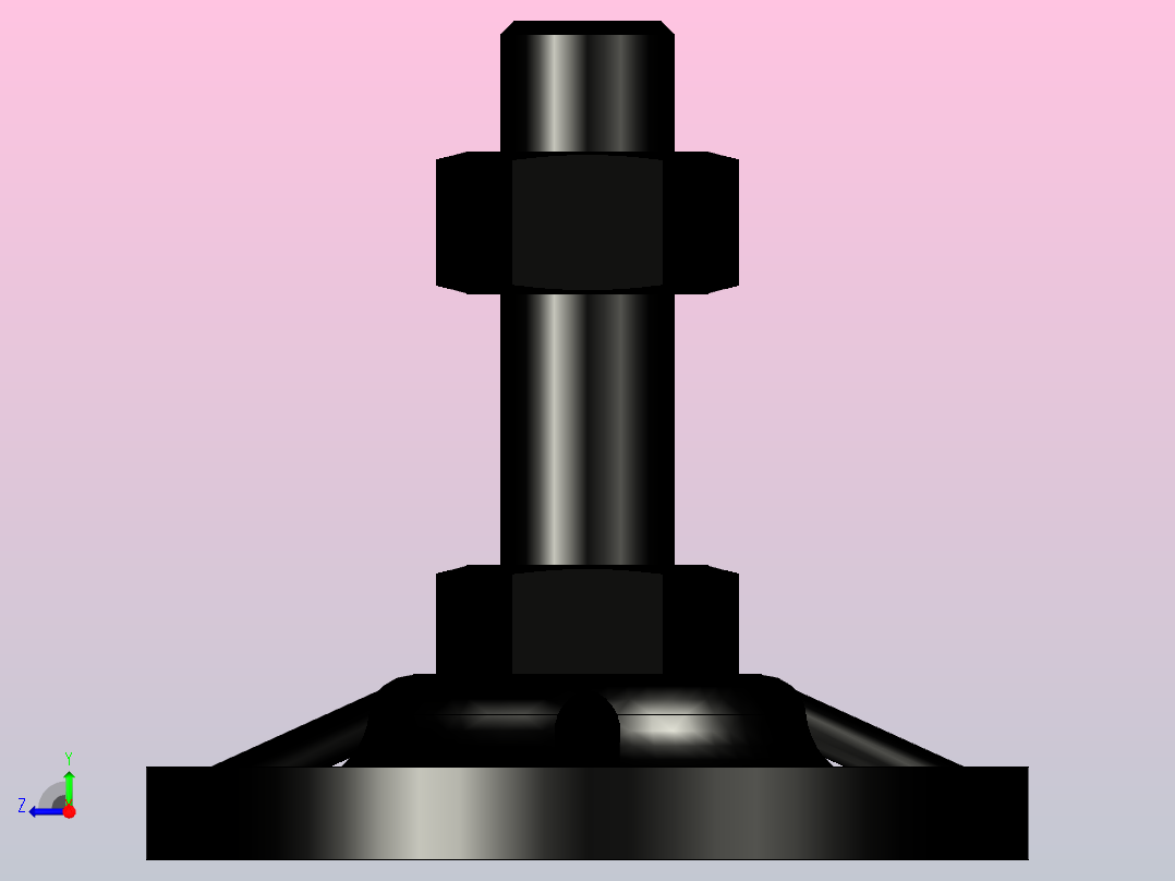 脚杯WAH21-D81-M16-L50右视图