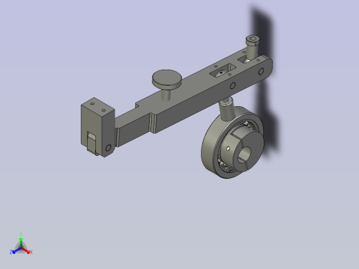 P127-SHY-打扁打翘打浮下要臂正等轴测缩略图