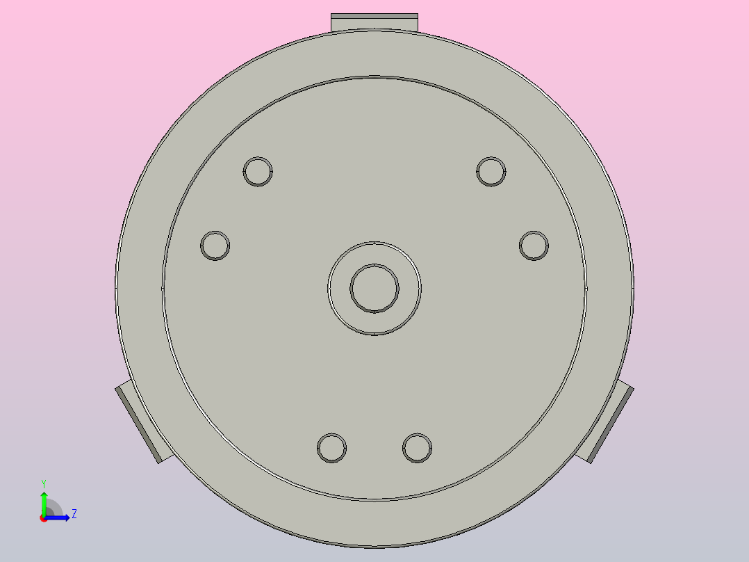 3P╱3P-A高速中实动力夹头（一）[3P-08]左视图