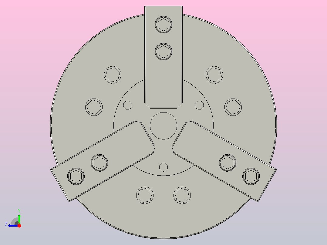 3P╱3P-A高速中实动力夹头（一）[3P-08]右视图
