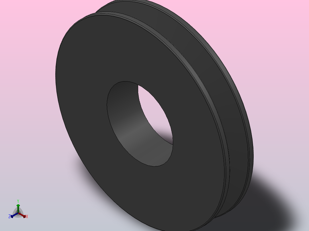 锥套式皮带轮 SPB_SPB140X1主视图