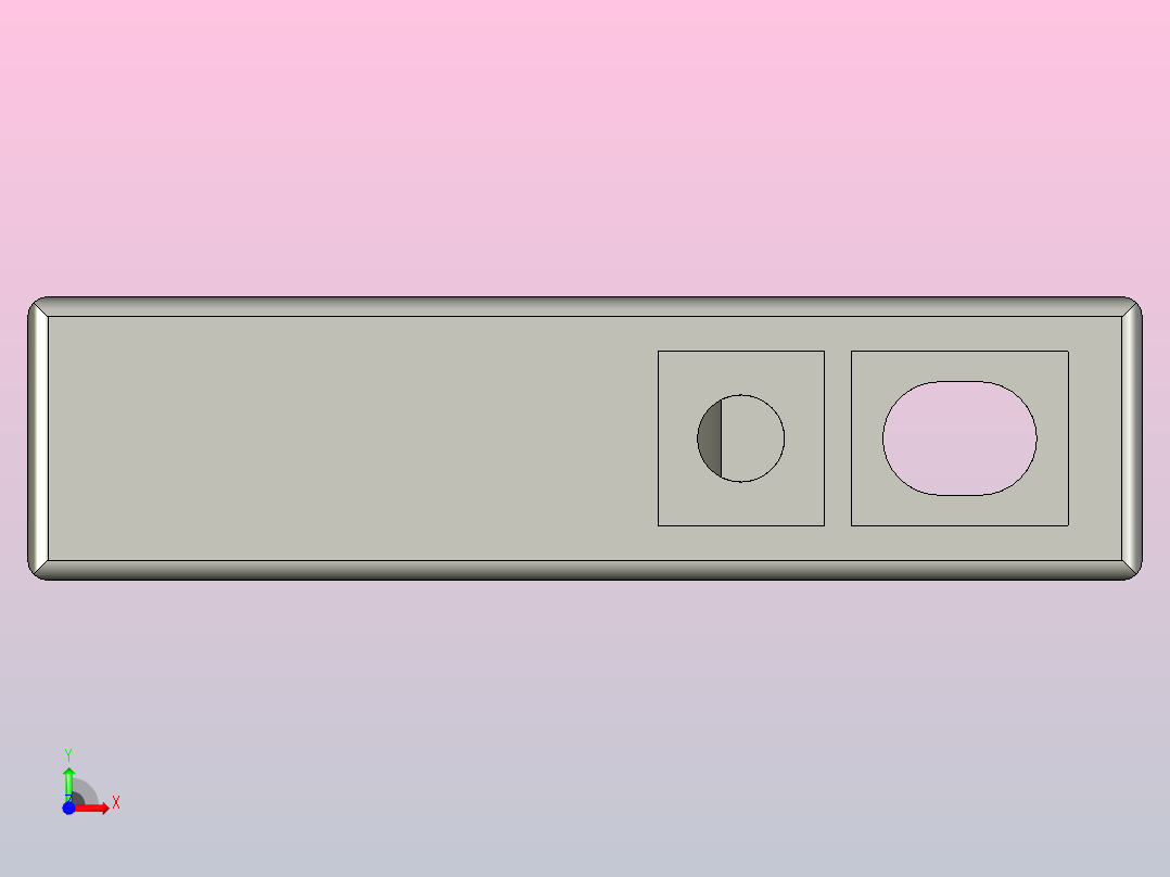 面板紧固件D30前视图
