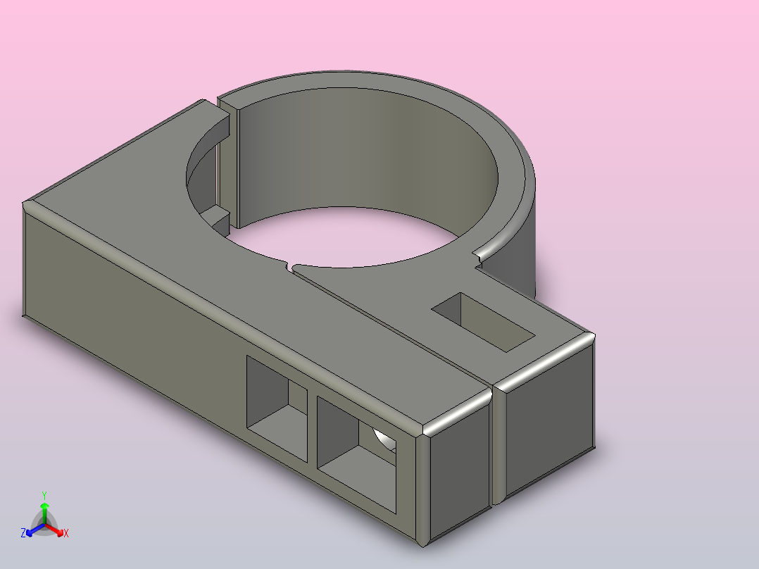面板紧固件D30正等轴测图