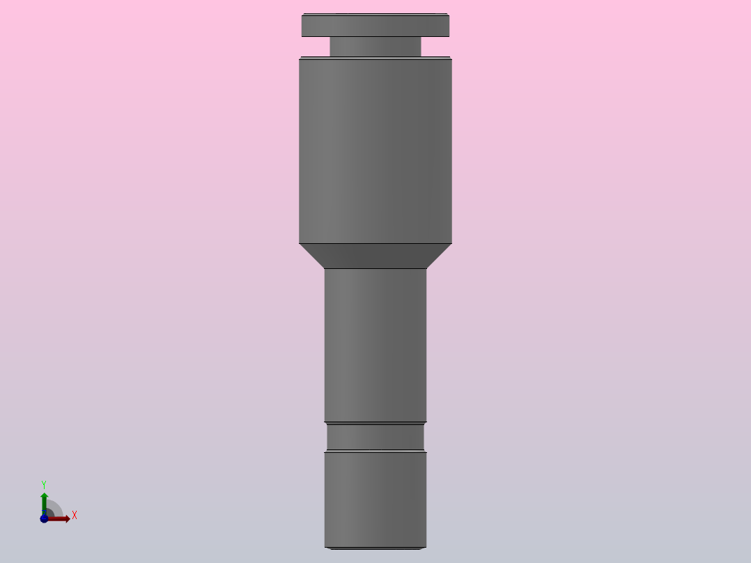 IPGJT 全铜插入型直通管接头_IPGJT08-06前视图