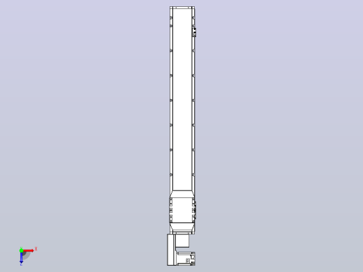 机器人皮带驱动直线轴TPA-GCB-150-P80-L1050-QL-M75-N3俯视缩略图