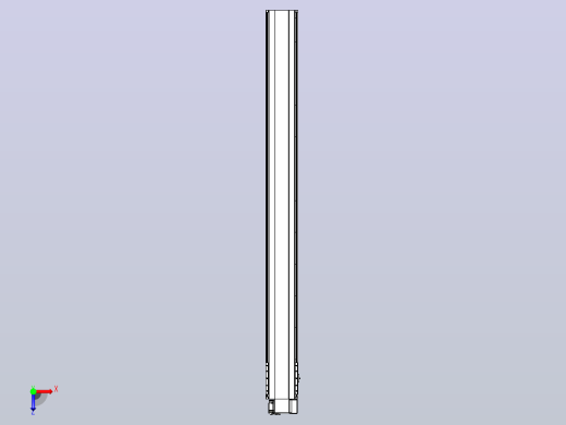 皮带直线轴半封闭可选导轨TPA-HNB-202D-140-L2100-RP-Y-P75-N3俯视缩略图