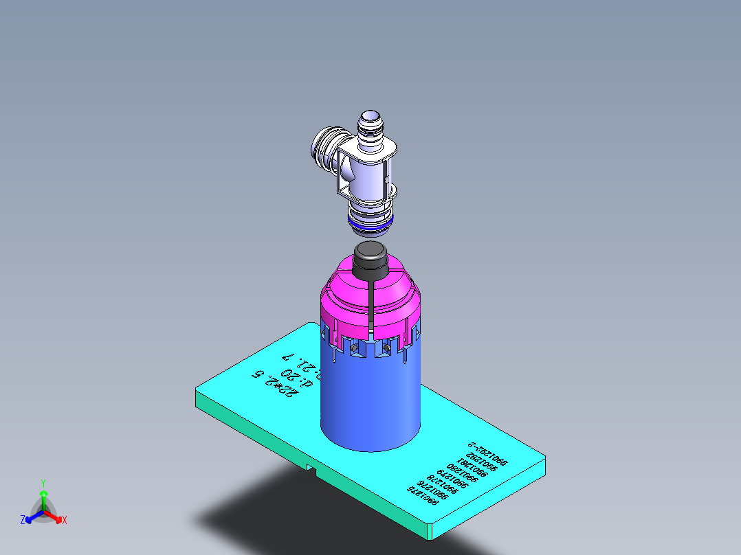 密封圈装配工装sw19可编辑+爆炸视频正等轴测图