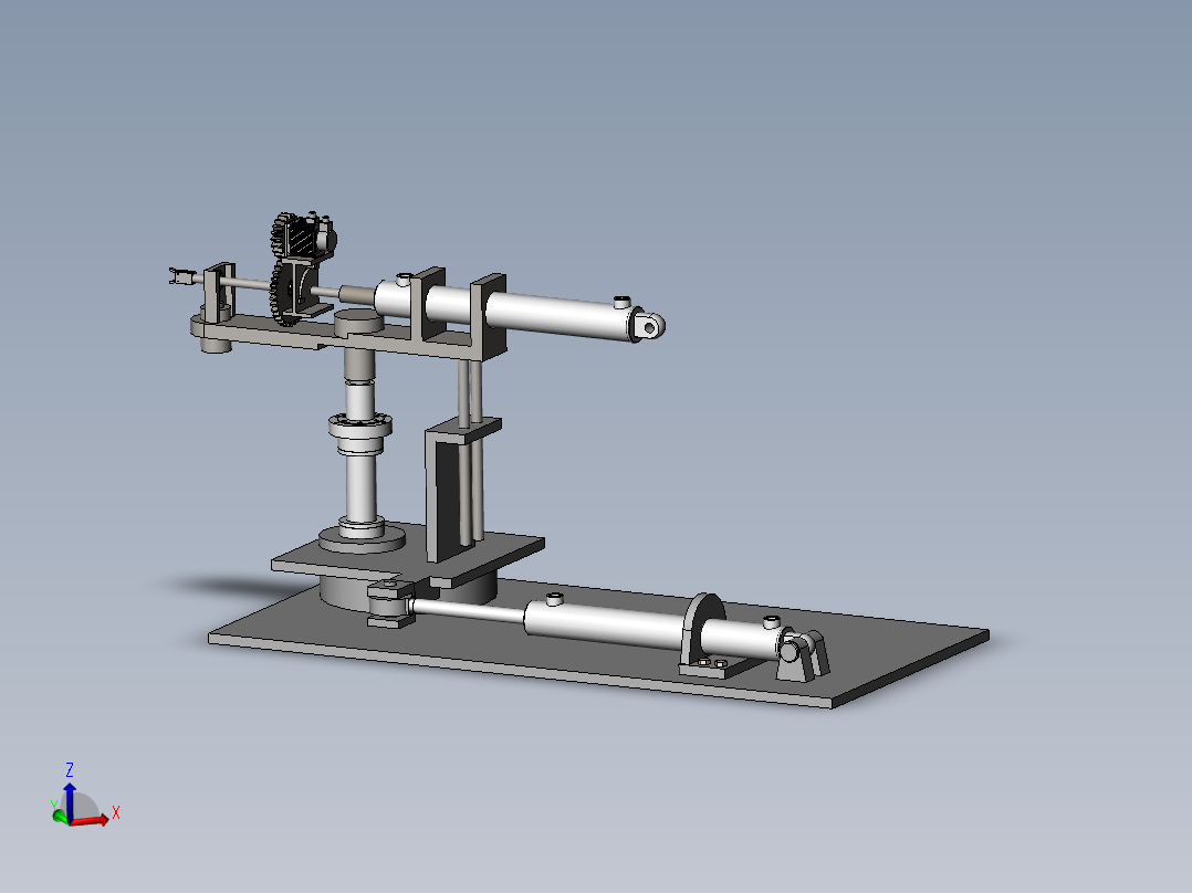 生产线转位装置设计和要求(sw+cad+说明书)