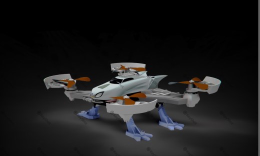 四足兽四轴飞行器缩略图