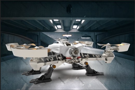 四足兽四轴飞行器缩略图