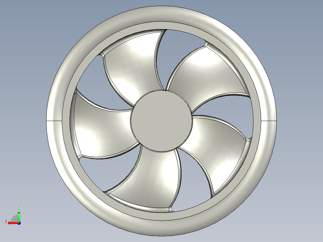 solidworks 奥迪车轮轮毂后视图