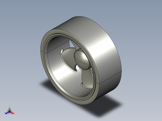 solidworks 奥迪车轮轮毂正等轴测缩略图