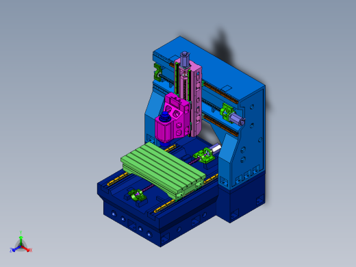 小型升降端面铣床