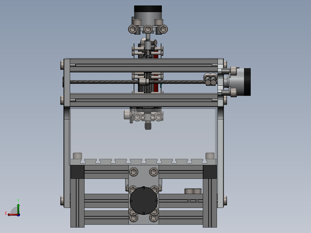152数控机床后视图