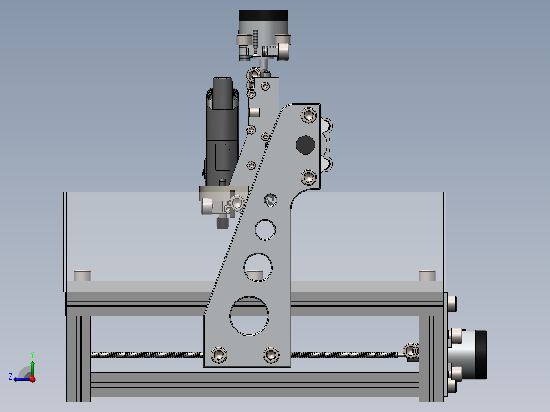 152数控机床右视图