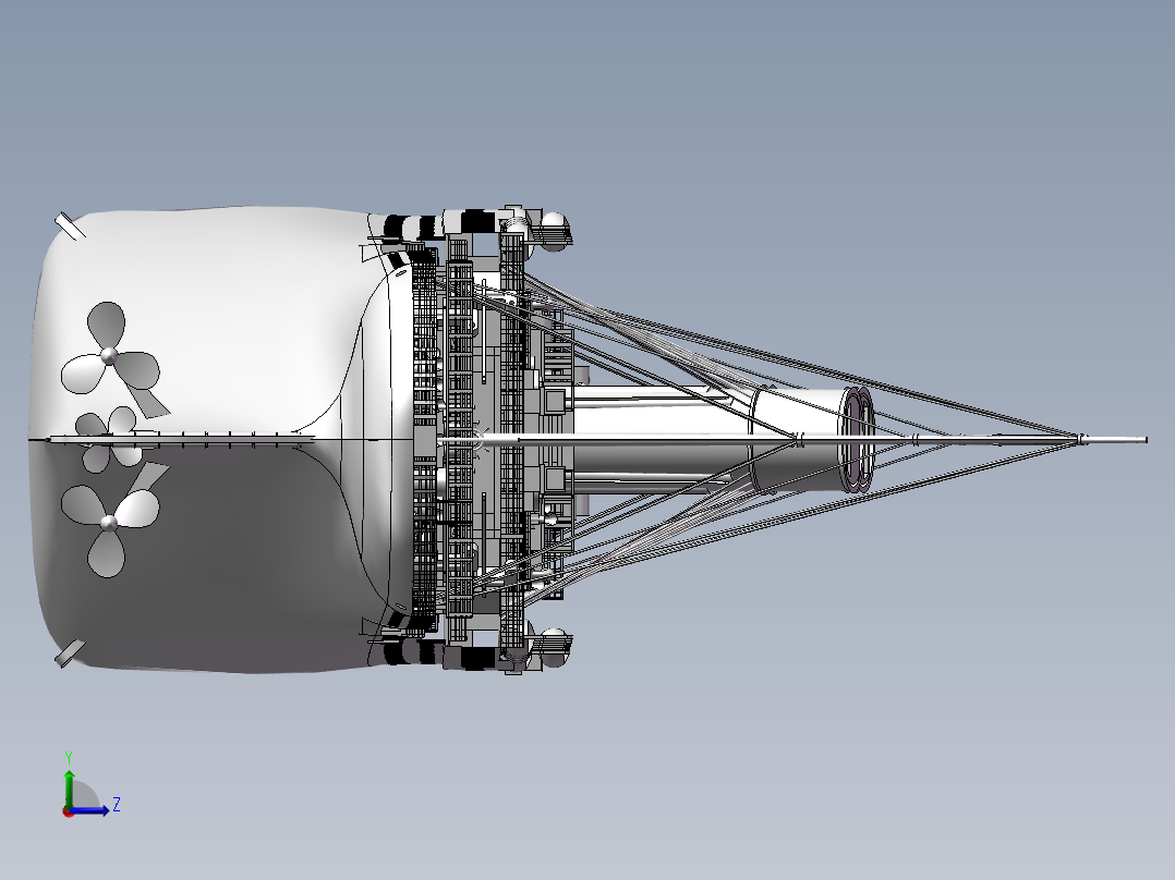 泰坦尼克号左视图