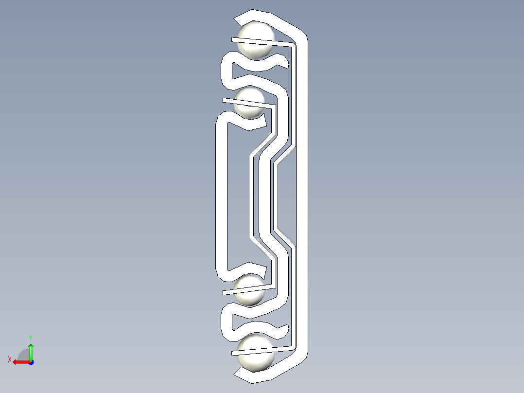 9款SRH150系列三段抽屉式线性滑轨568210后视图