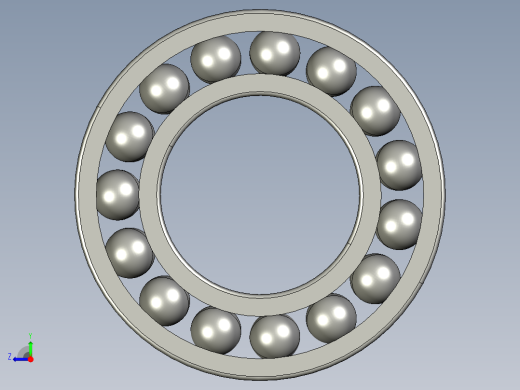 深沟球轴承61902右视缩略图