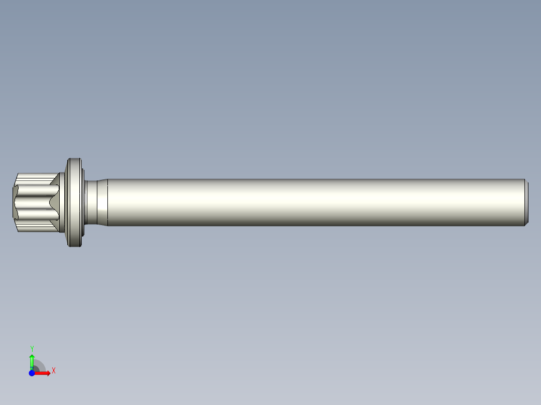 六角螺钉-Hexalobular_screw-M16-150-142-24-30-20.stp前视图