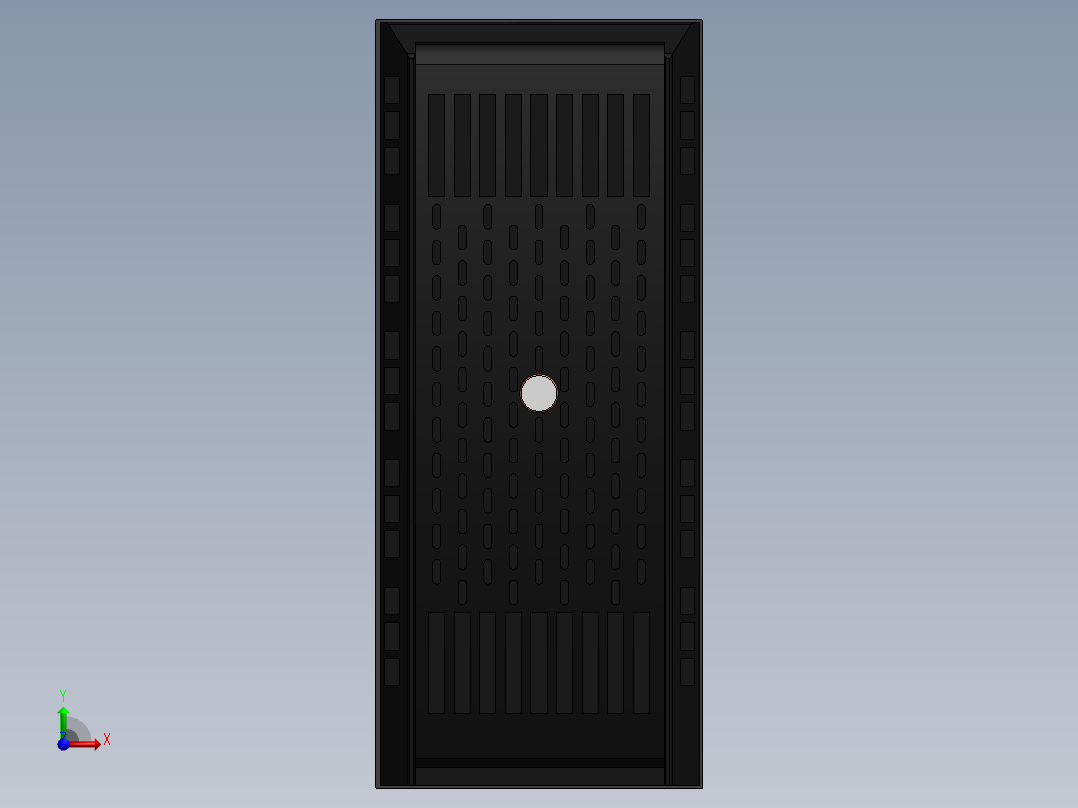 服务器塔前视图