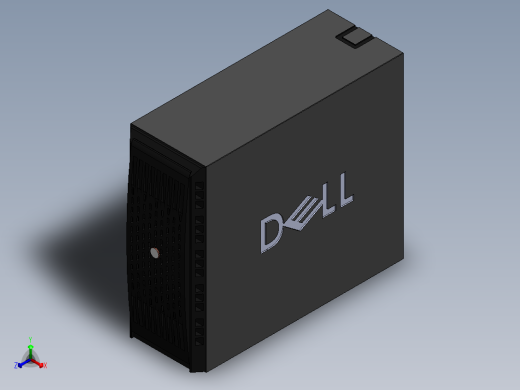 服务器塔正等轴测缩略图