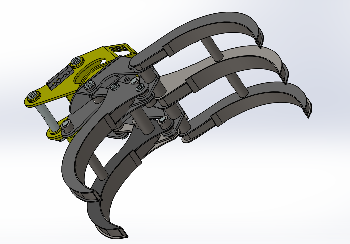 04单缸抓木器三维===910648==300