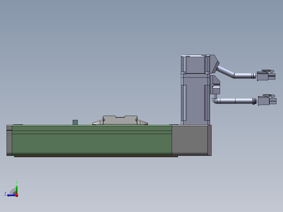 MCB同步带全封闭MCB5-BW-P100W右视图