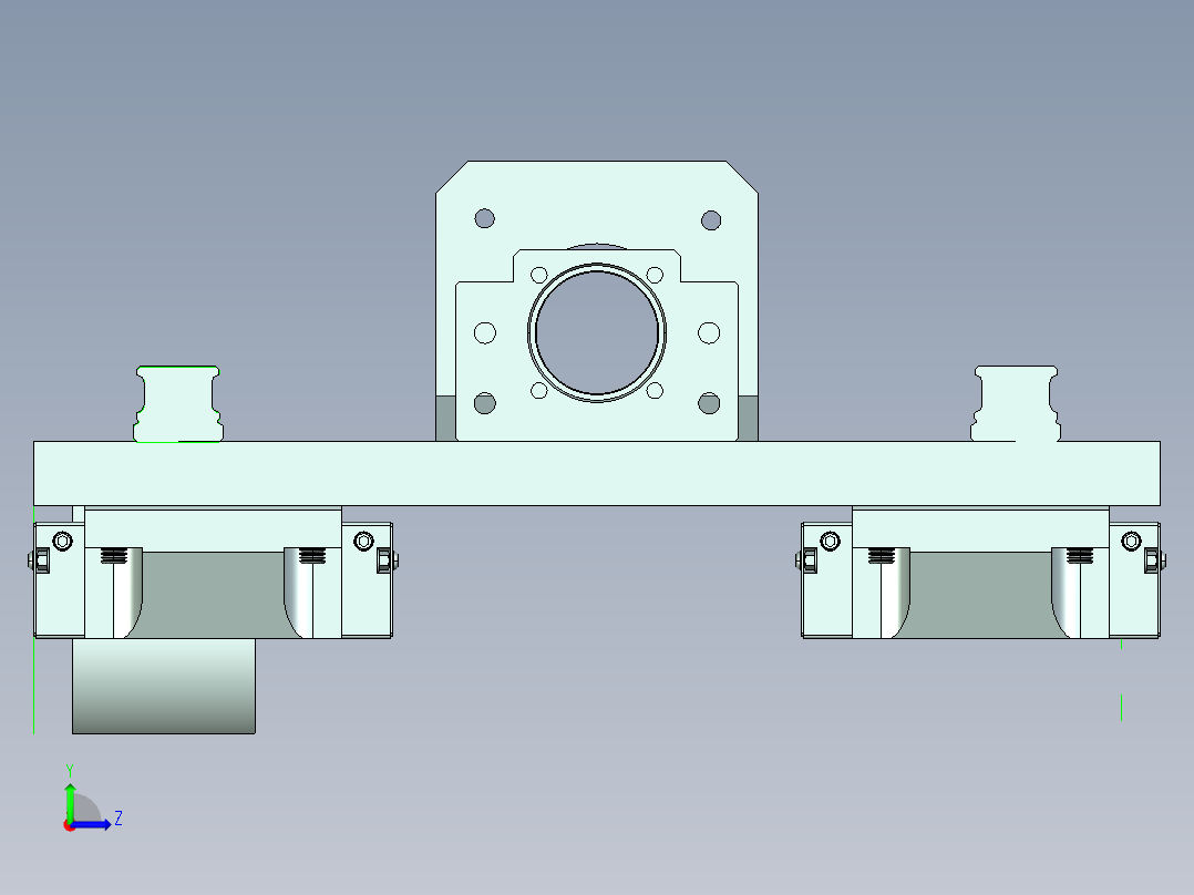 轮毂旋压成型机设计（设计）112441===300左视图
