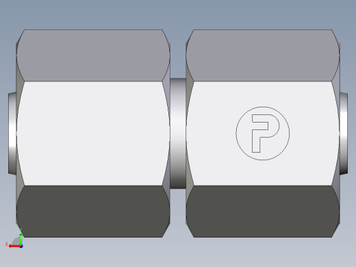 卡套式工业通用硬管接头EO_Swivel_union_GZ08LCF后视缩略图