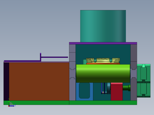 自动饺子机设计左视缩略图