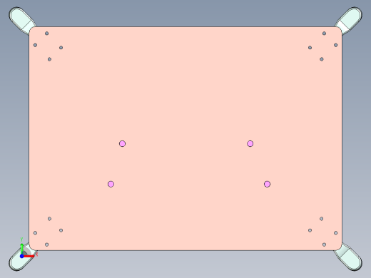 笔记本键盘外壳辅助测量检具模型前视缩略图