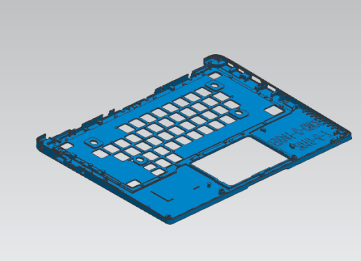 笔记本键盘外壳辅助测量检具模型缩略图