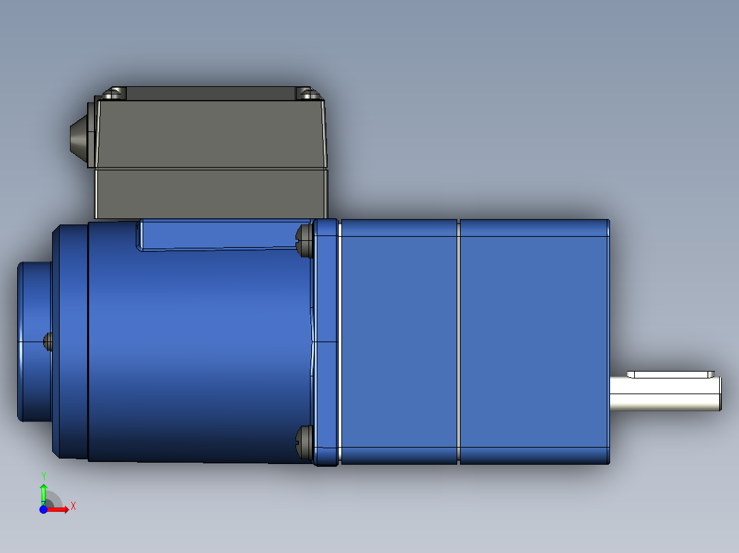 YT系列调速电机-15yt01-1800前视图