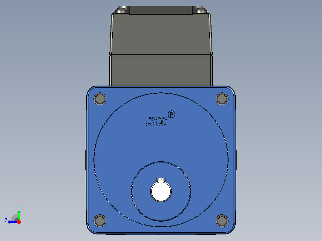 YT系列调速电机-15yt01-1800右视图