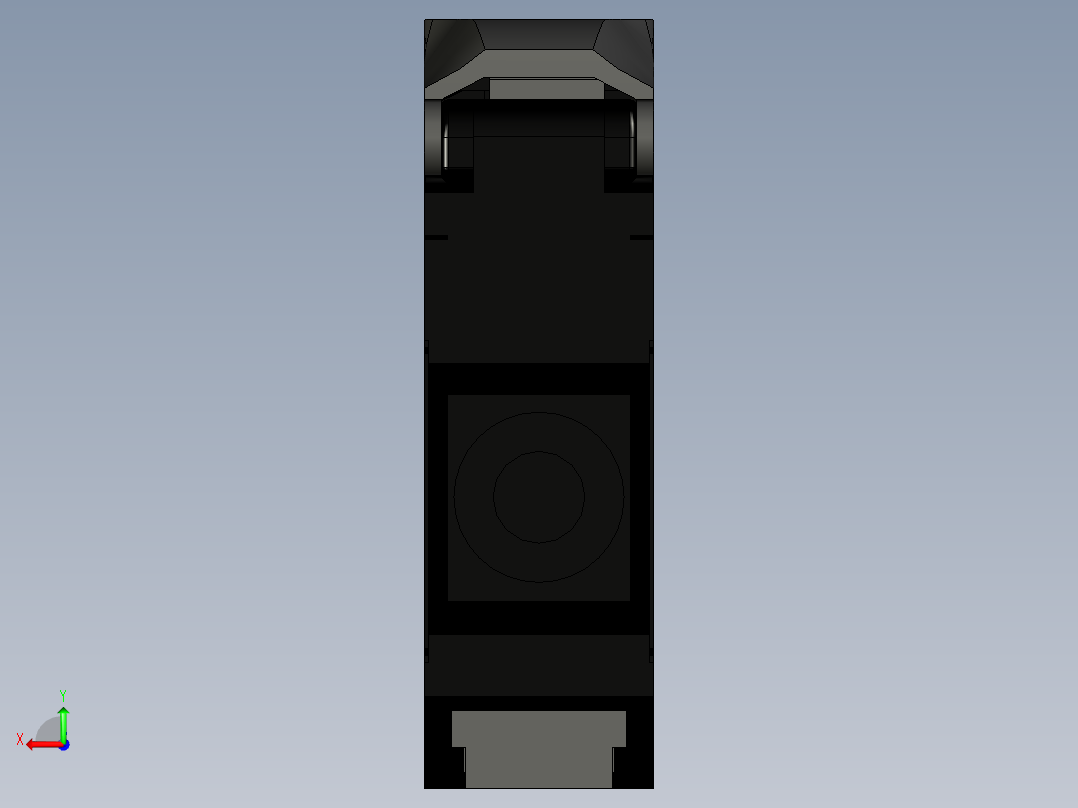 基恩士放大器后视图