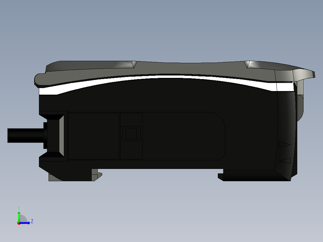 基恩士放大器左视图