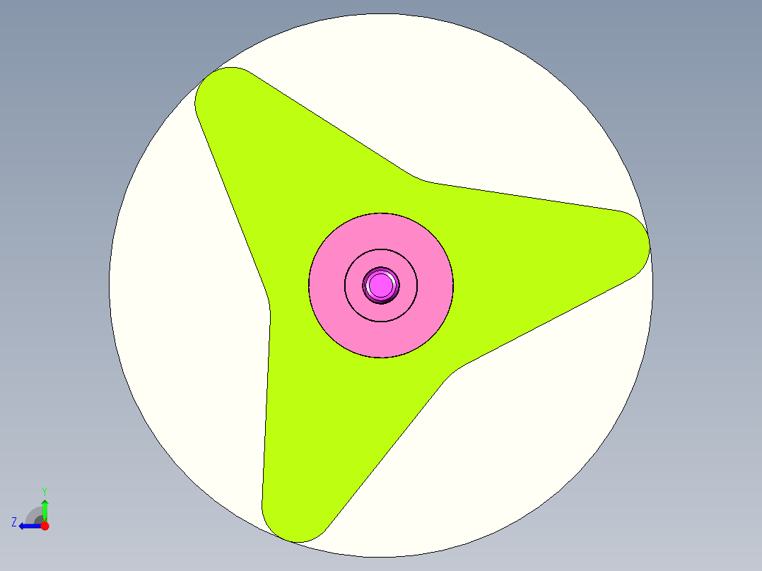自动放料盘右视图