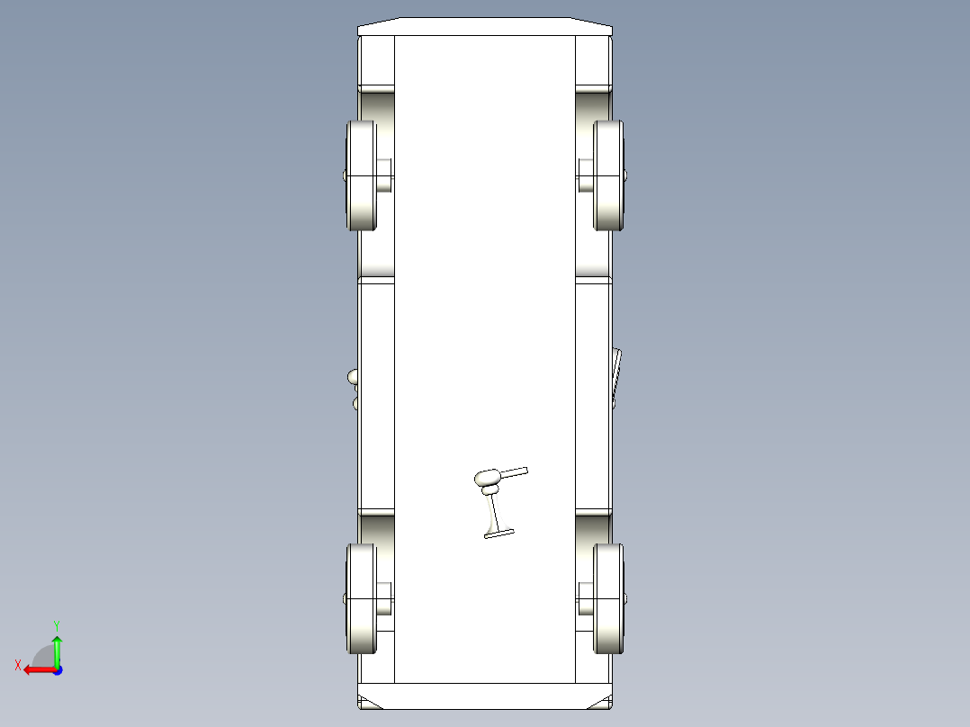 B3003922-木制汽车后视图