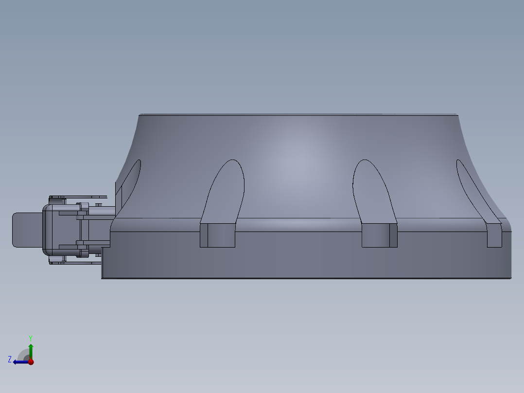 协作机器人右视图
