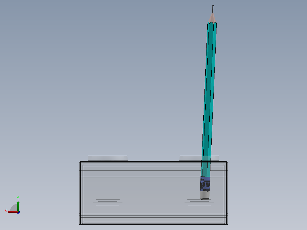 笔筒古董1940年15后视图