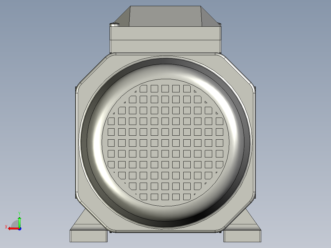 IMB34H80-112(YE2YE3)通用电机YE2-80M1-2-B34后视图