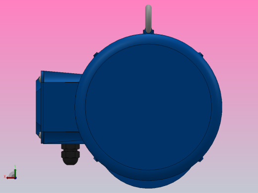 RXF57法兰轴伸式安装斜齿轮减速机RX57-Y5.5-4P-132S-M1-0°-Φ200后视缩略图