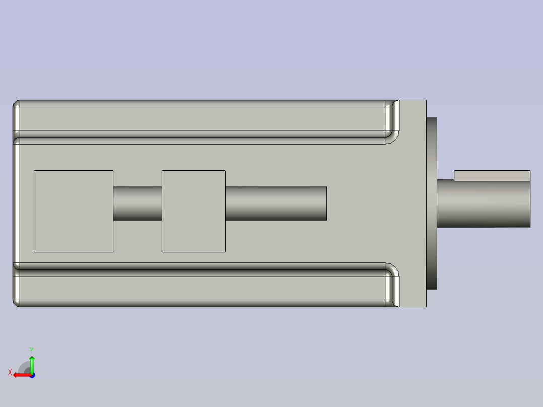 松下伺服MSMF042L1U2后视图