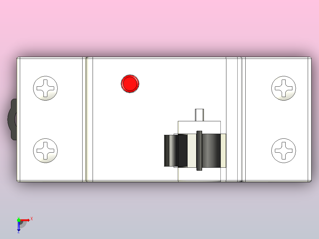 双极开关BV-D 2p俯视图