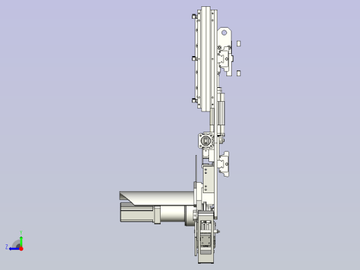 一款电机转子装配夹具右视缩略图