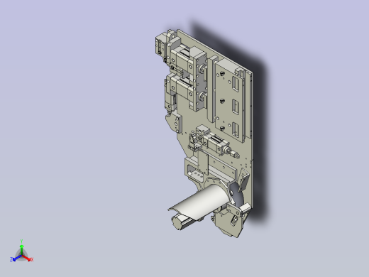 一款电机转子装配夹具正等轴测缩略图