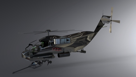 直升机-波音AH-64阿帕奇直升机[新型阿帕奇AH-64]缩略图