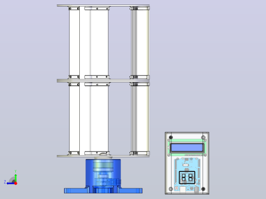 小型Lenz2涡轮3D可打印右视缩略图