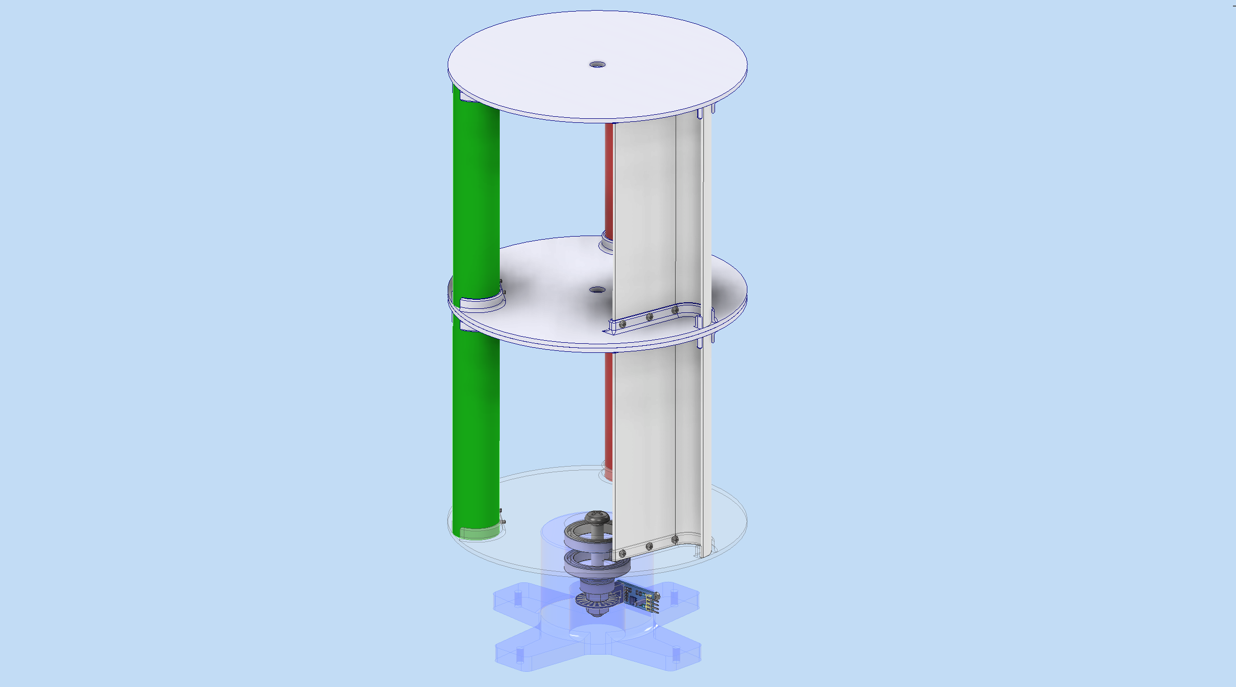 小型Lenz2涡轮3D可打印