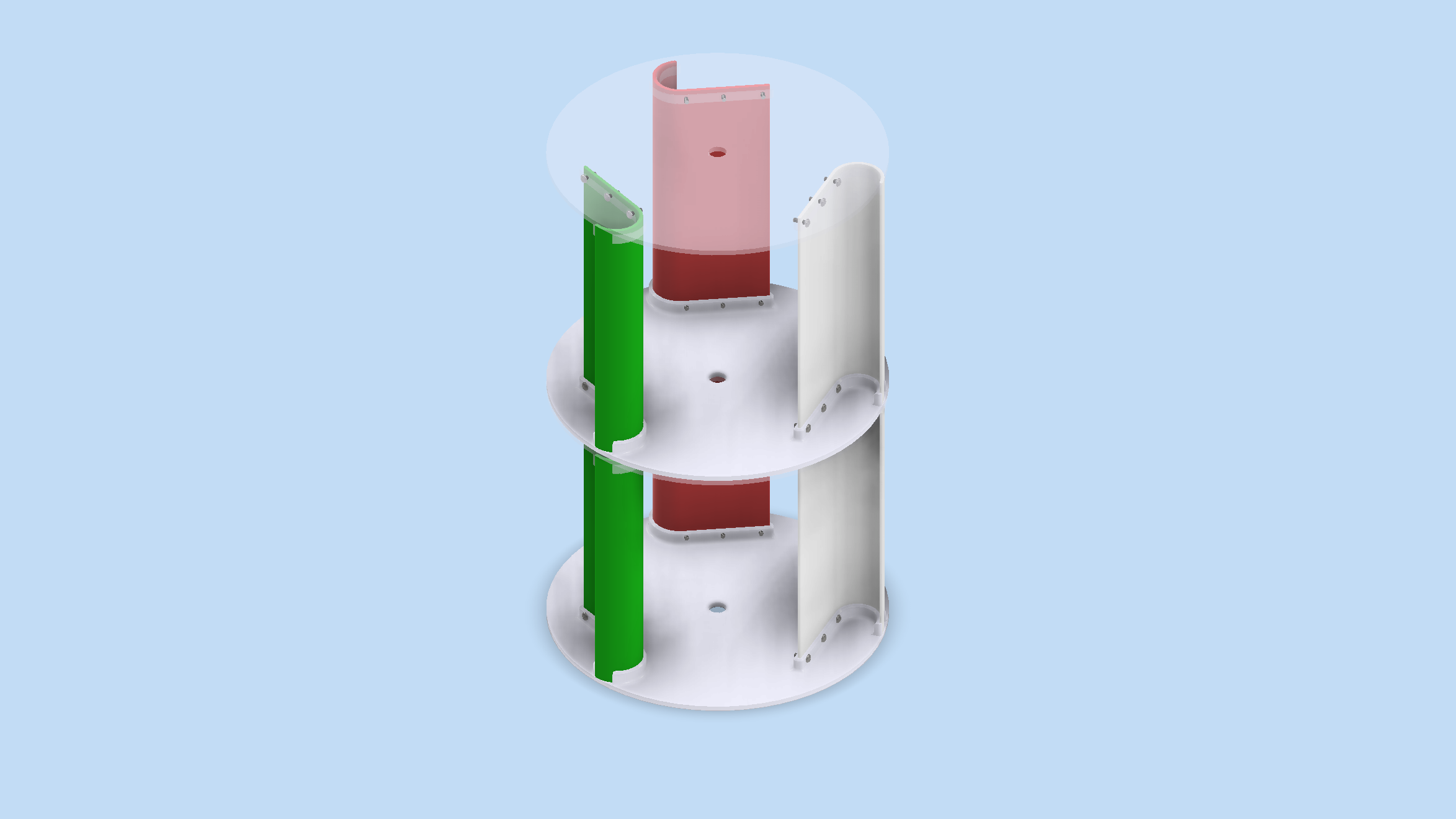 小型Lenz2涡轮3D可打印